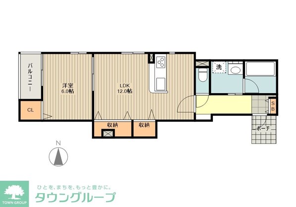 ヴィラローリーIIIの物件間取画像